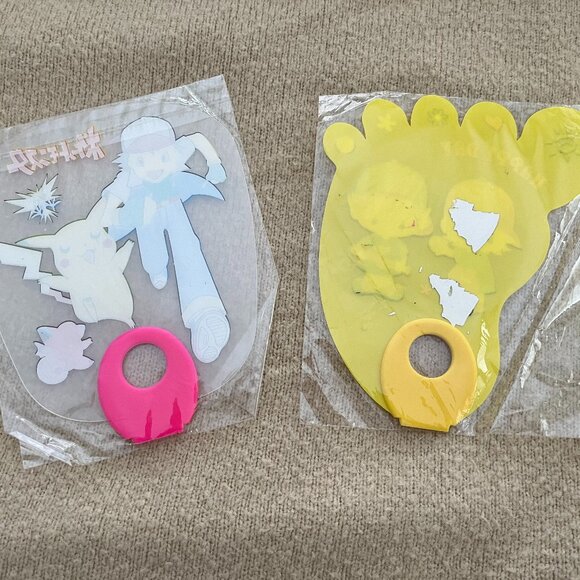 Fun Cute Kids Lightweight Plastic Printed Fan - Picture 2 of 2